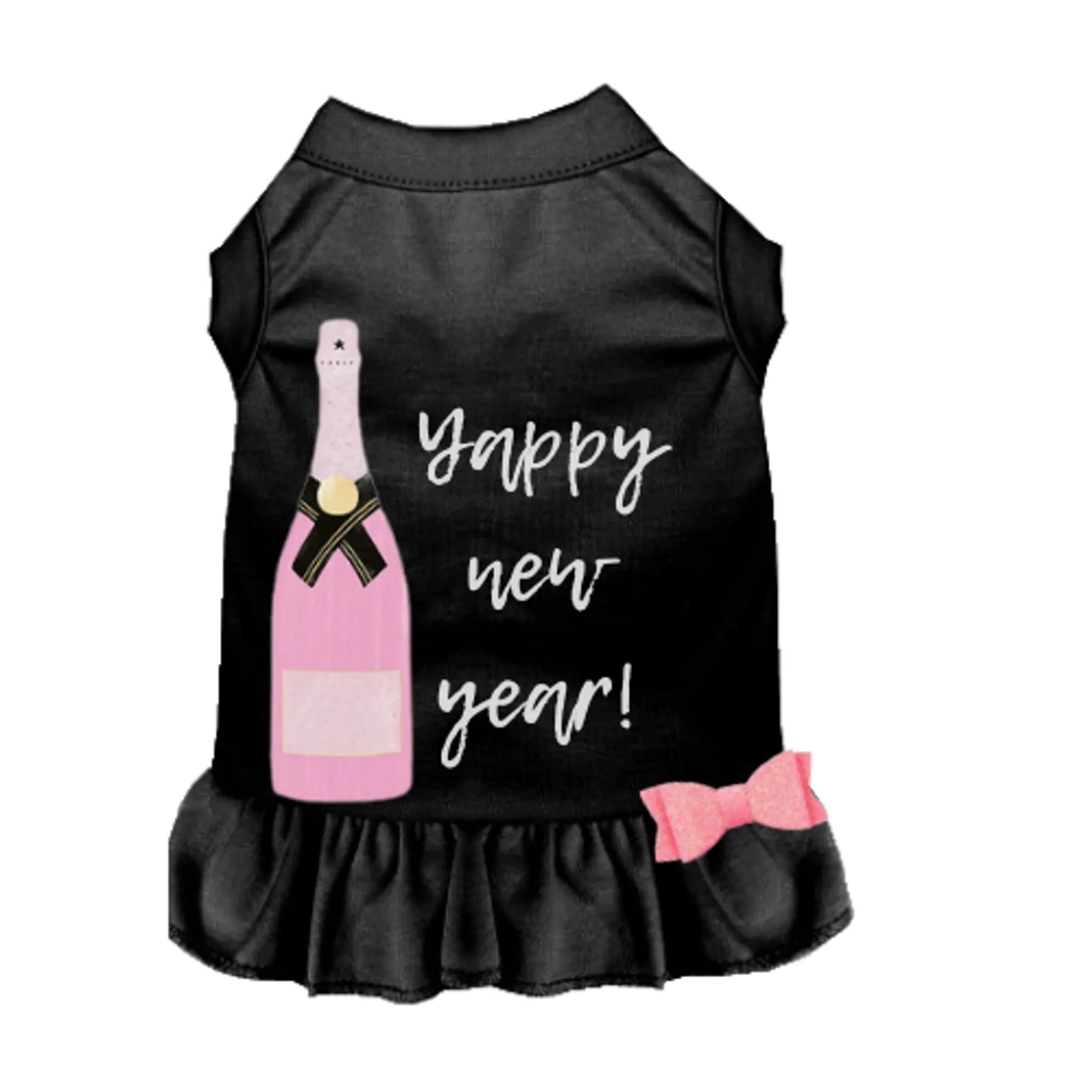 Yappy New Year Dog Dress or Tee