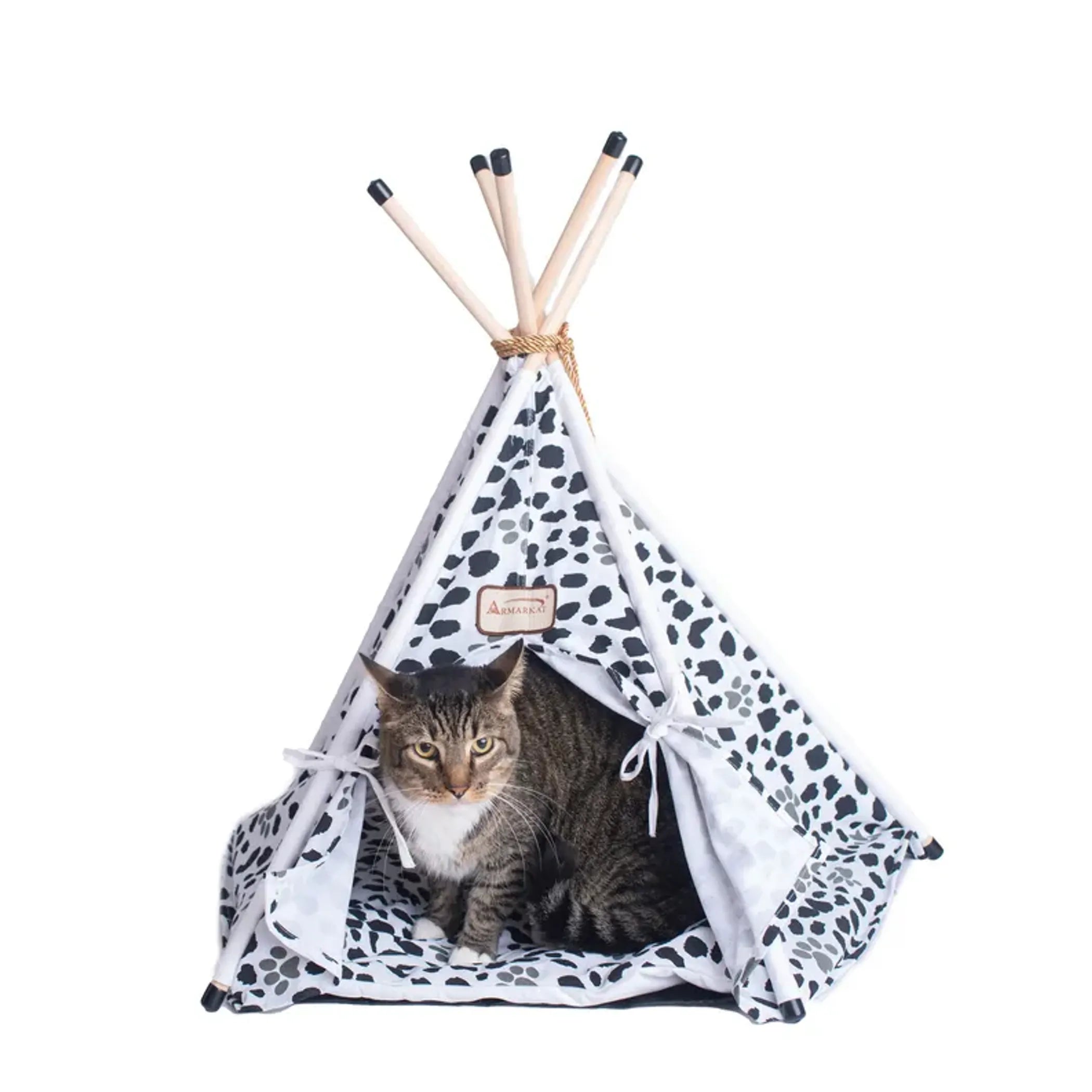 Armarkat Pet Tent/Teepee Style Cat Bed C46