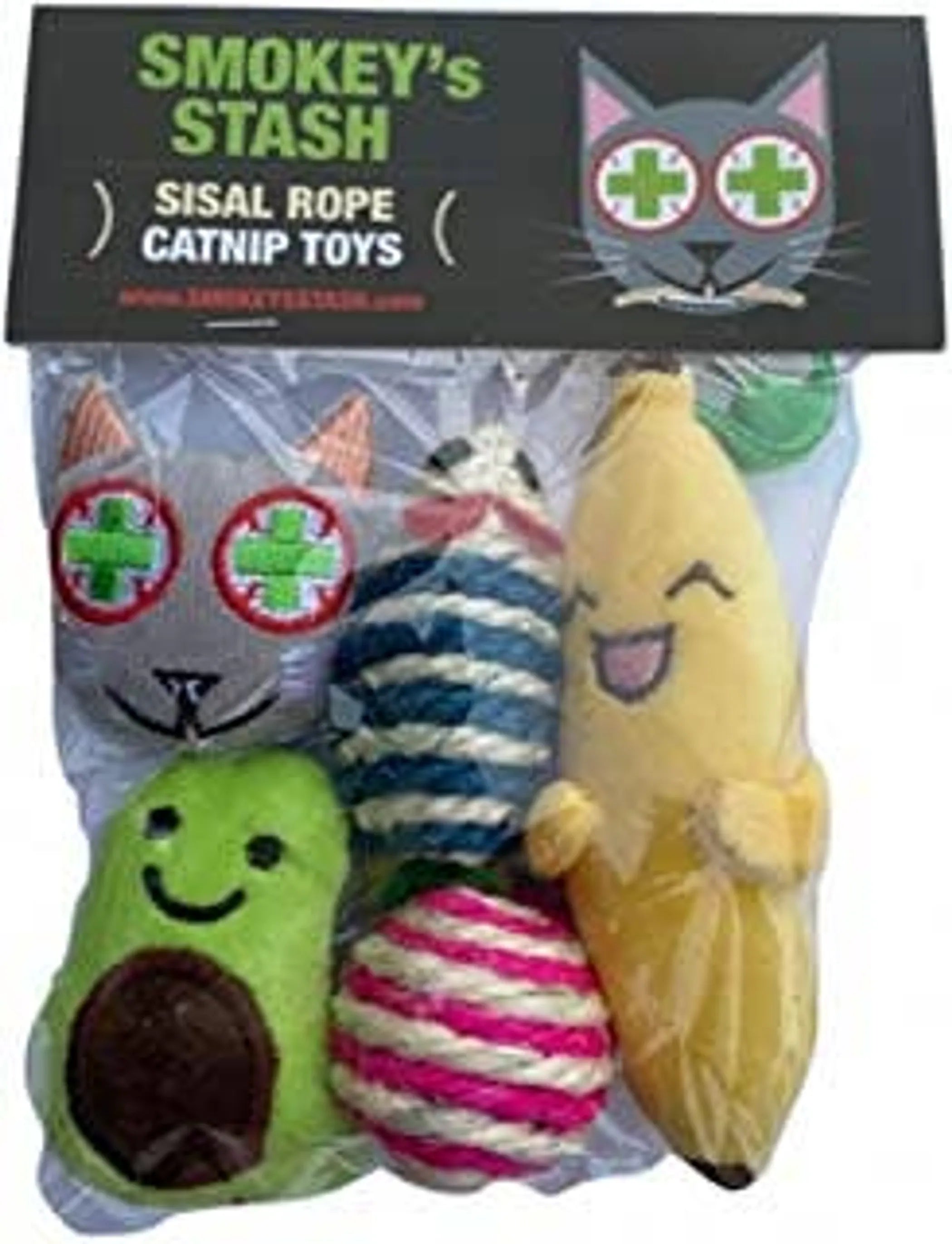 Smokey’s Stash Catnip Toys