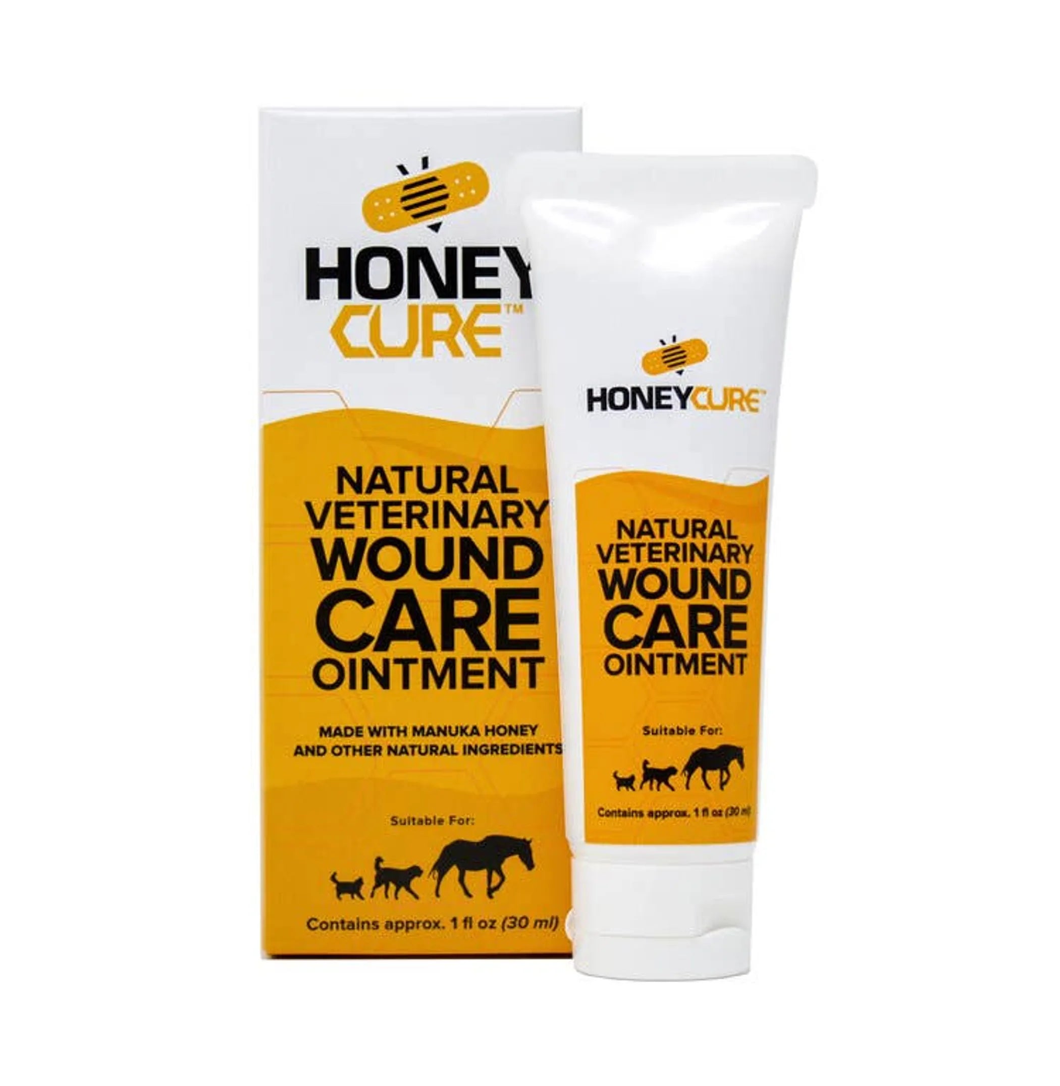 HoneyCure Natural Veterinary Wound Care Ointment