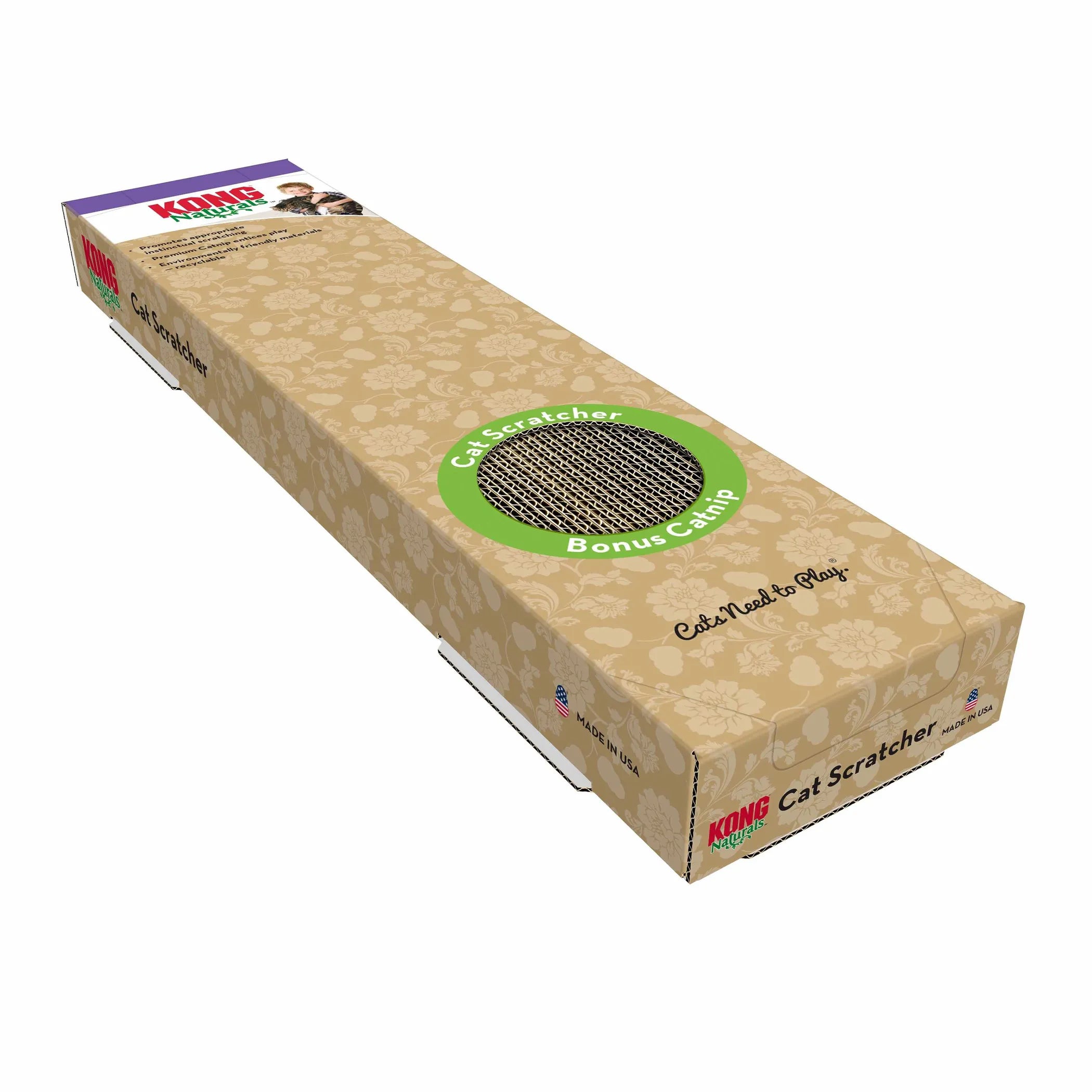KONG® Naturals Cat Scratcher Single