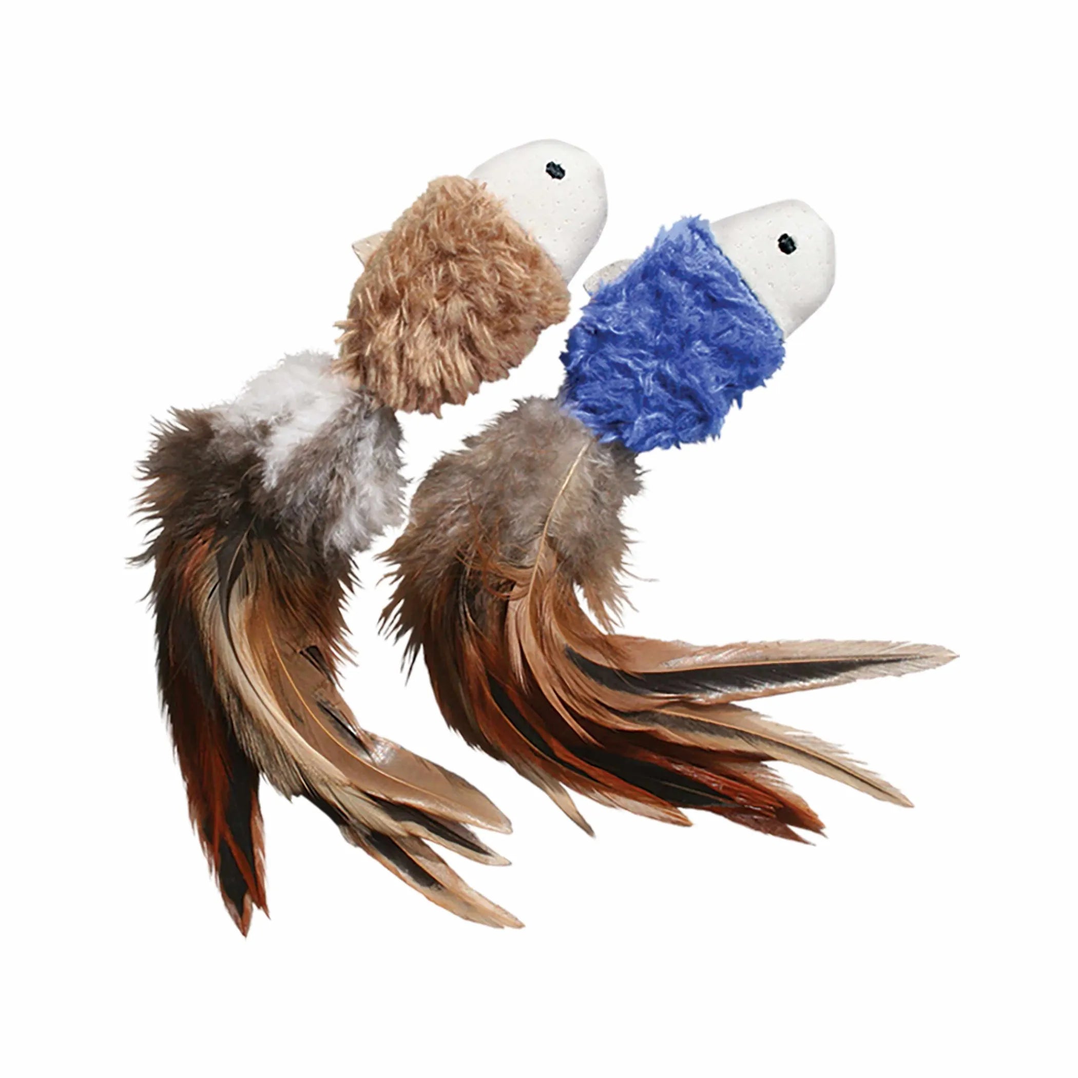 KONG® Naturals Crinkle Fish Cat Toy