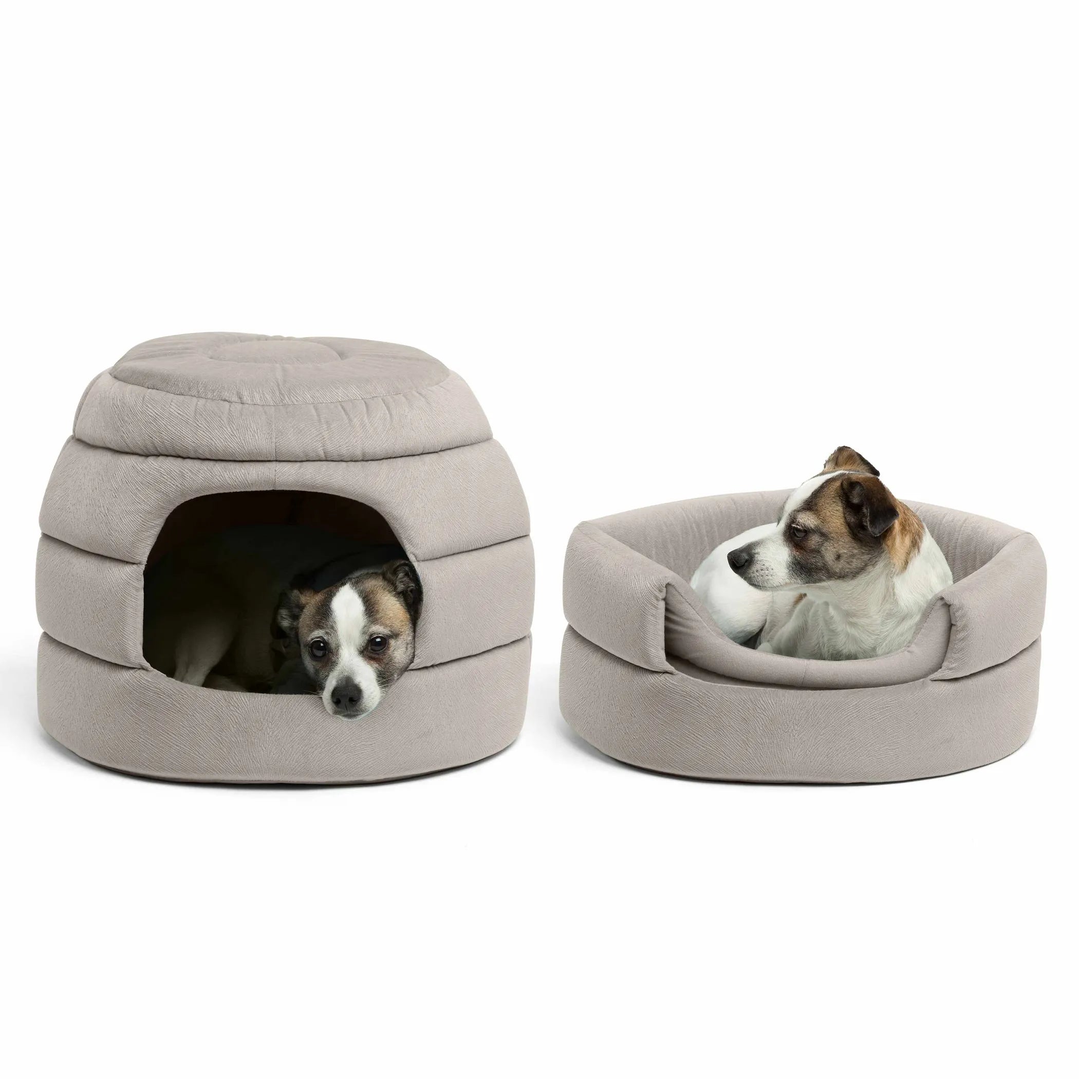 Best Friends by Sheri 2-in-1 Honeycomb Ilan Pet Hut Cuddler Bed