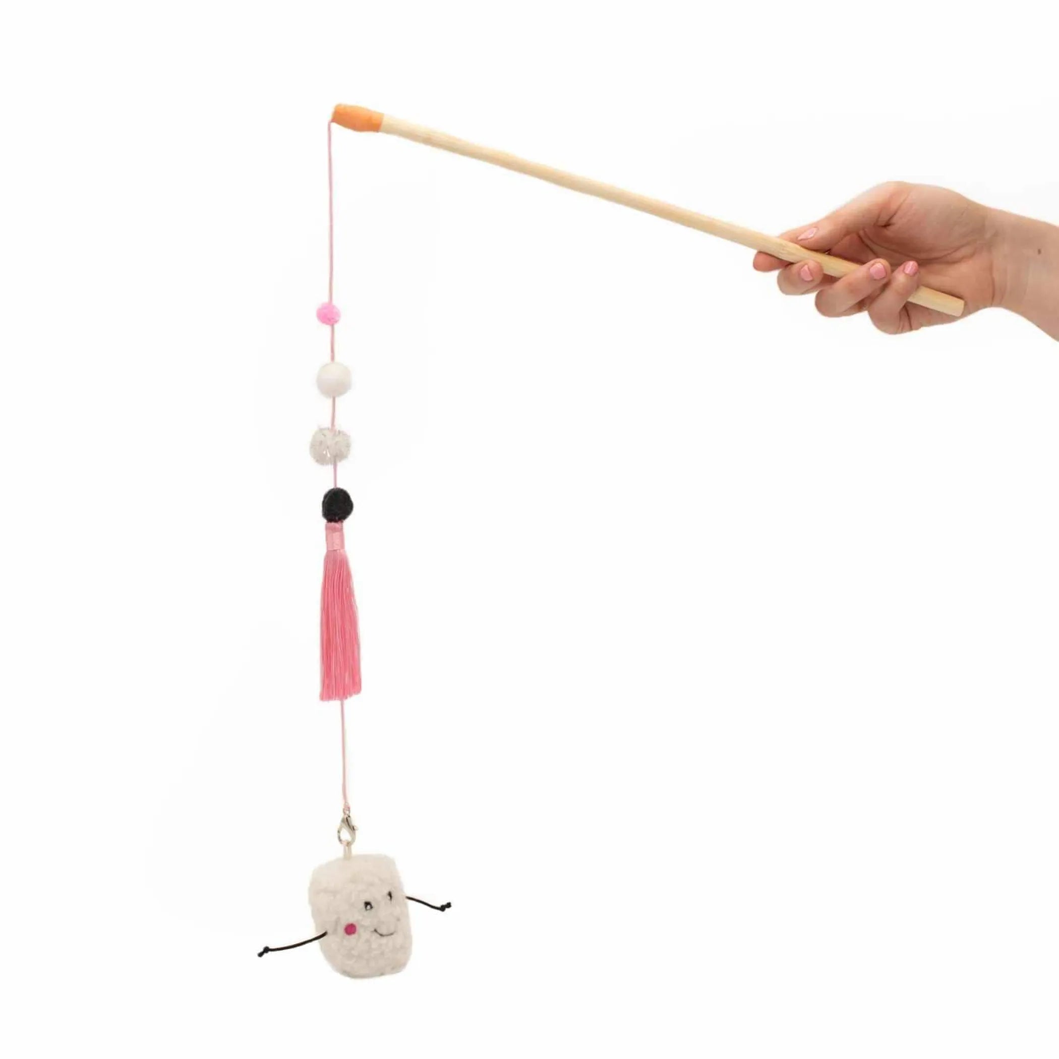 ZippyClaws ZippyStick Marshmallow Cat Toy