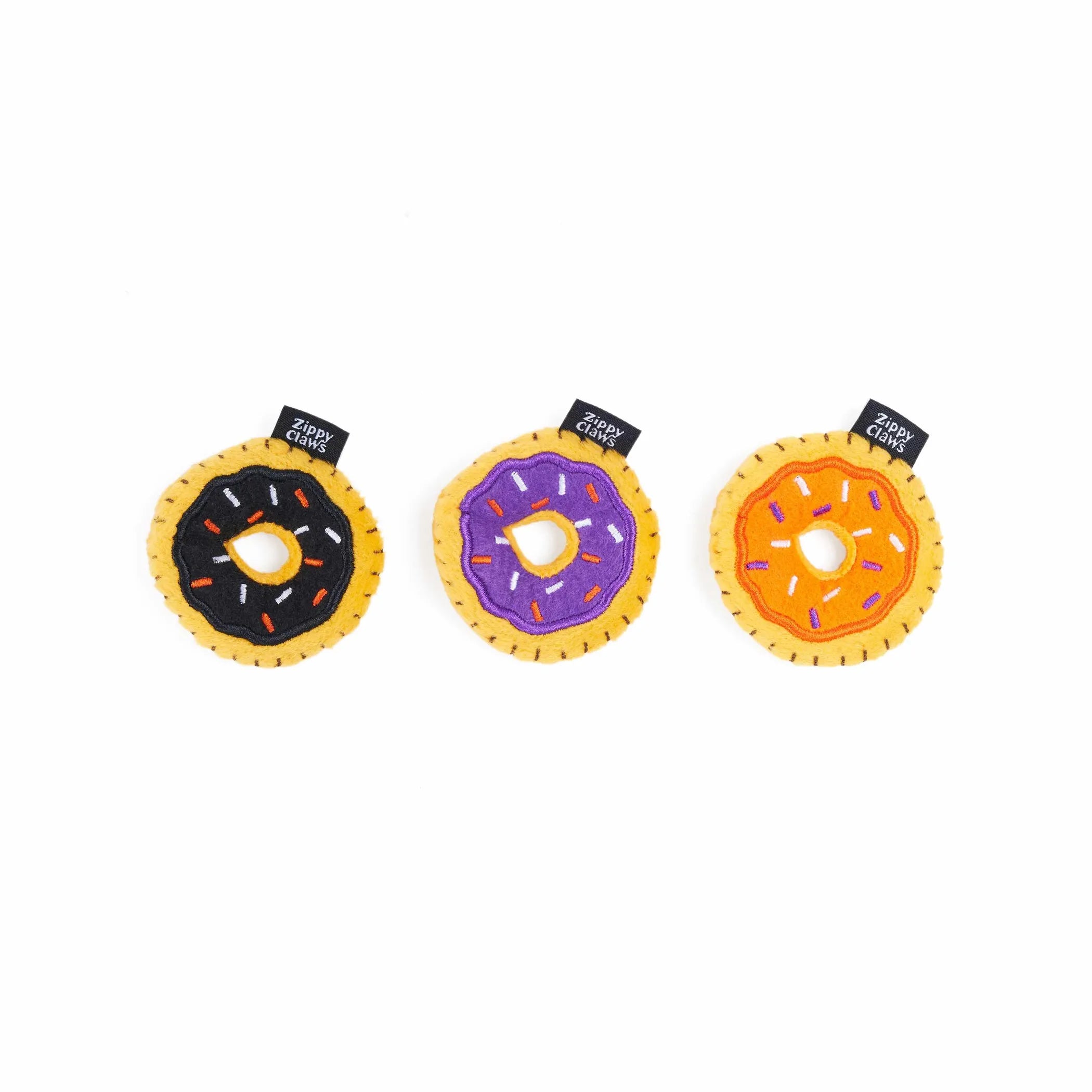 ZippyClaws Halloween Mini Donutz Cat Toy