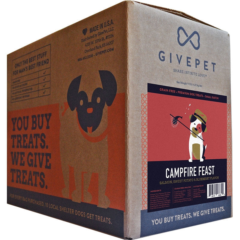 GivePet Dog Campfire Feast 9.5LB Bulk