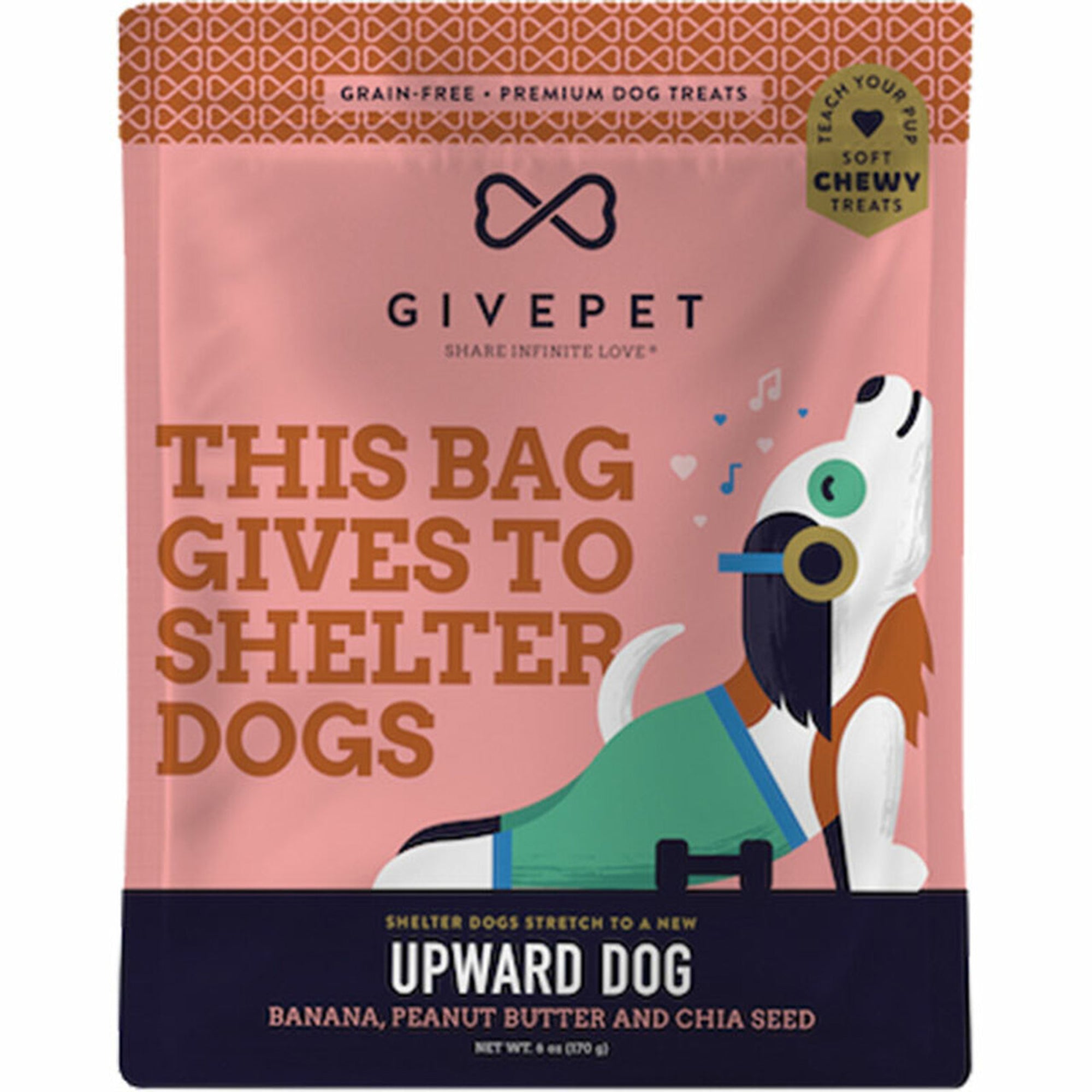 GivePet Dog Grain Free Upward Dog 6oz.