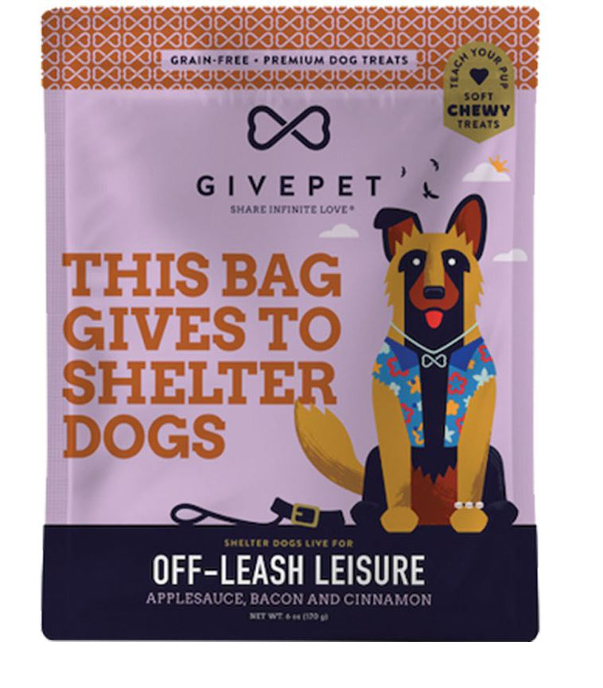GivePet Dog Grain Free Free Off-Leash Leisure 6oz.