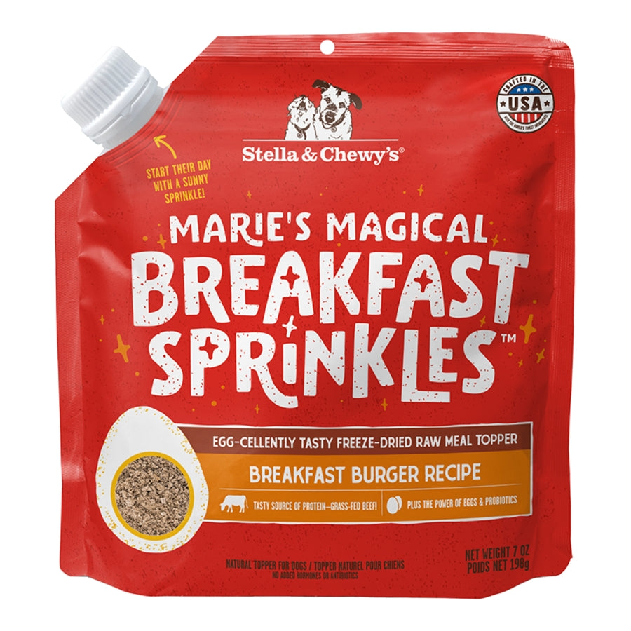 Stella & Chewy’s Dog Freeze-Dried Magical Breakfast Sprinkles Burger