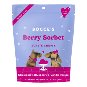 Bocce's Bakery Dog Soft & Chewy Berry Sorbet 6oz.