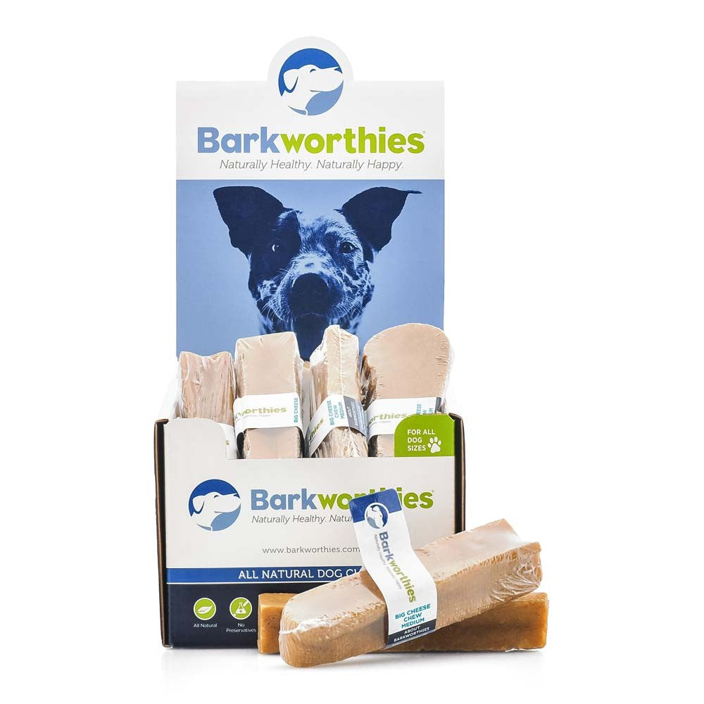 Barkworthies Big Cheese Chew 25ea/MD, 25 ct