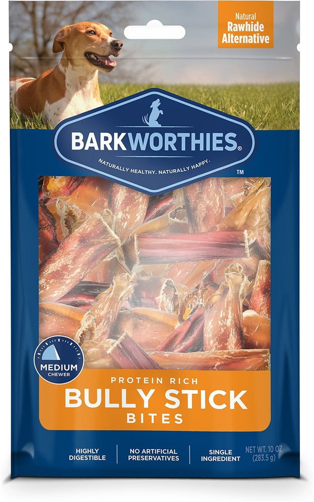 Barkworthies Bully Stick - Bites (Net Wt. 16 Oz. Surp)