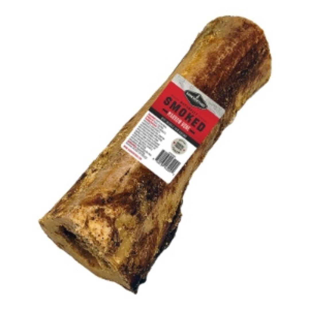 Barkworthies Dog Smoked Marrow Bone 5-6 Inch 6 Count