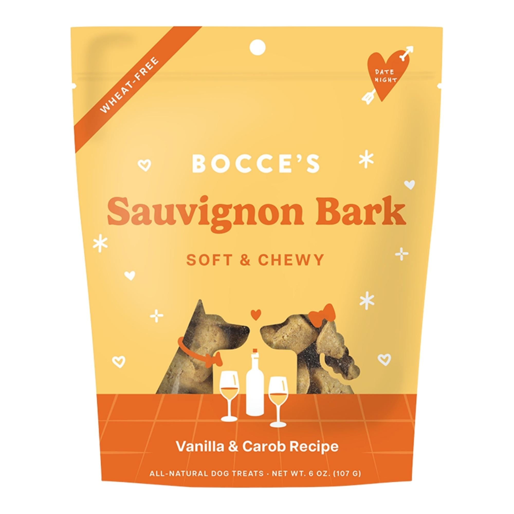 Bocce'S Bakery Dog Soft & Chewy Sauvignon Bark 6oz. Default Title