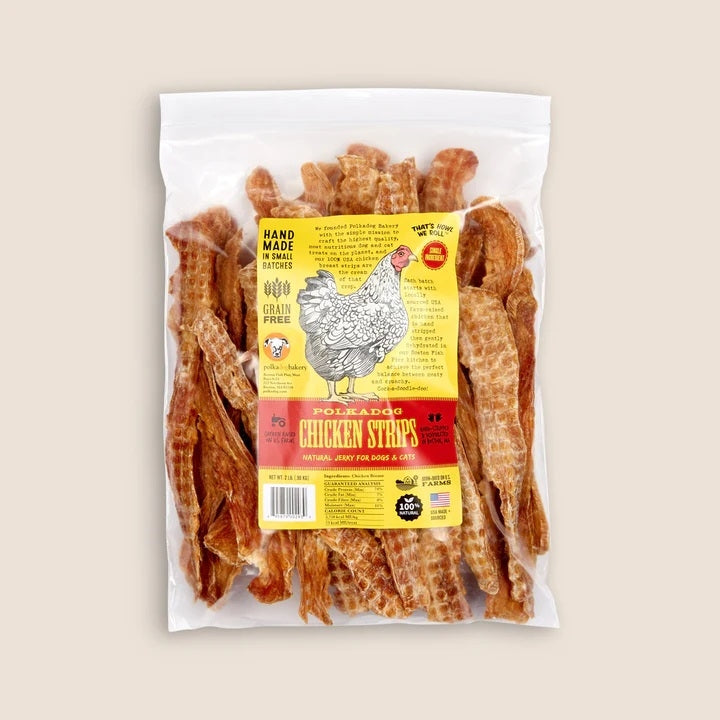 Polka Dog Bakery Chicken Jerky 5 lbs.