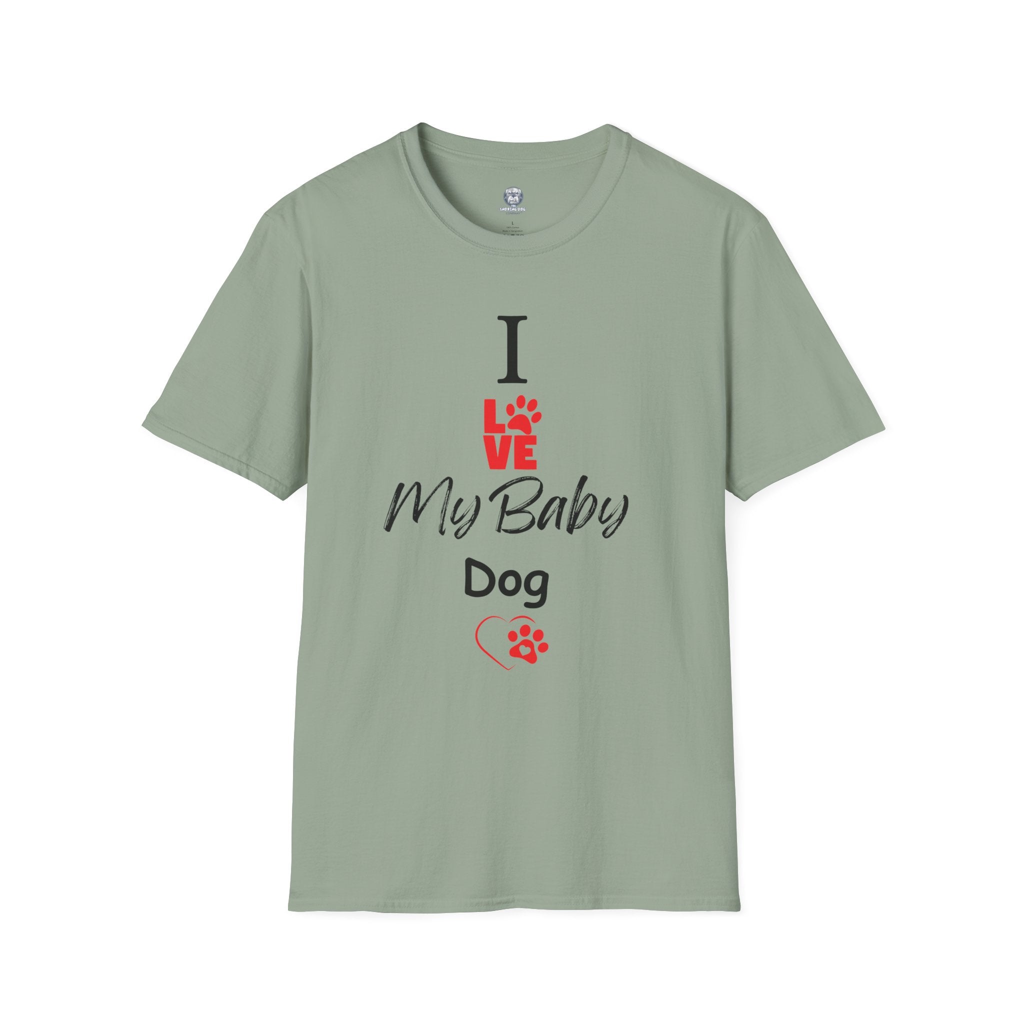 "I Love My Baby Dog" Tee Shirt