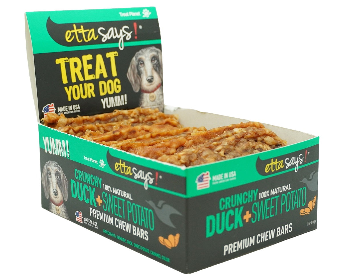 Etta Says, Crunchy Premium Duck Chews, 12Ct