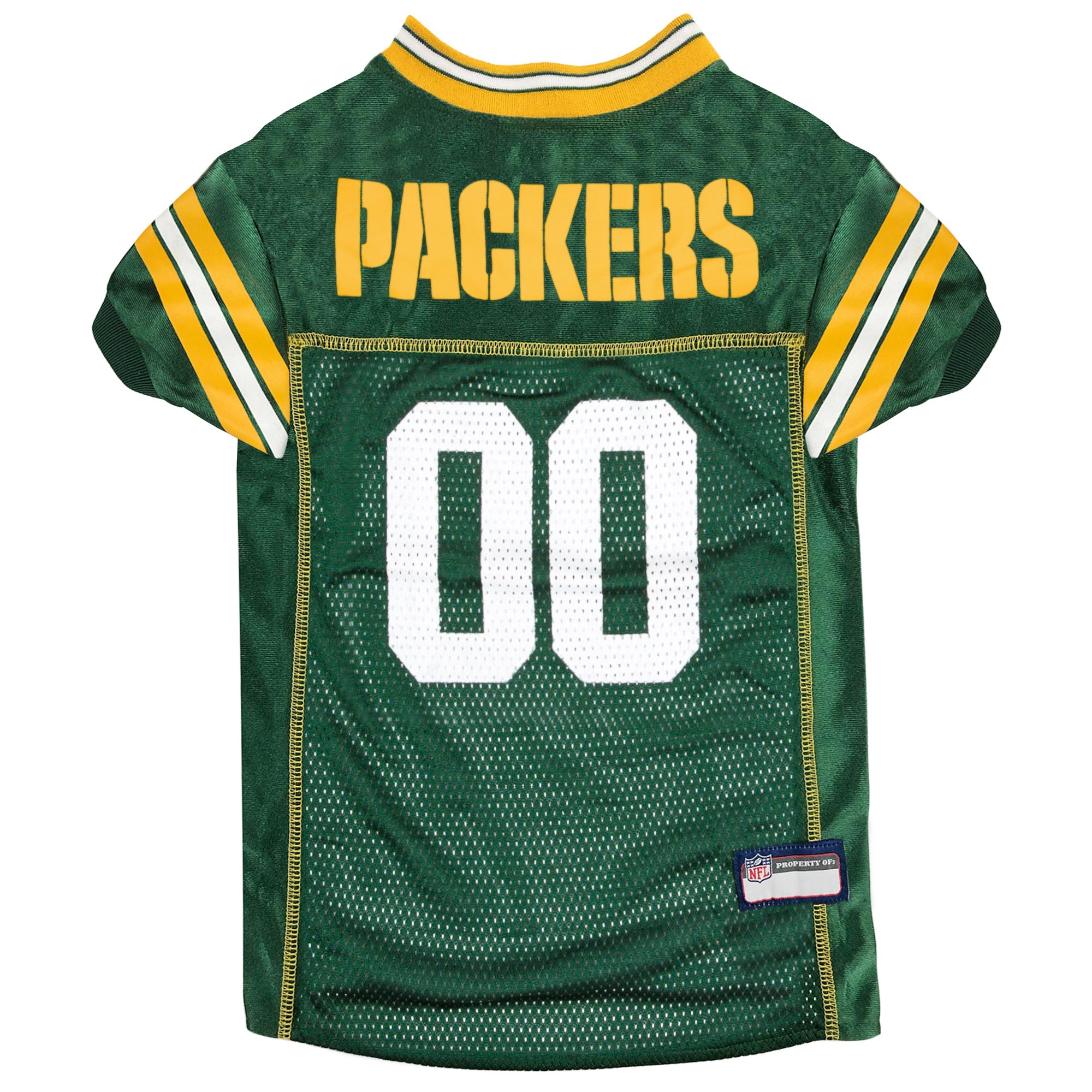Green Bay Packers Pet Striped Jersey