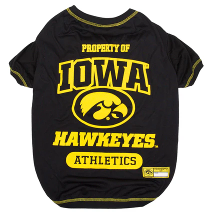 Iowa Hawkeyes Pet Tee Shirt