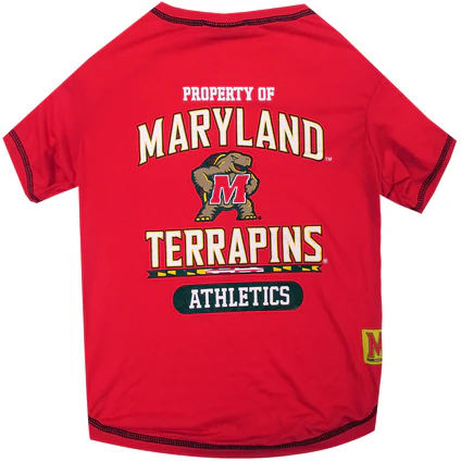Maryland Terrapins Pet Tee Shirt