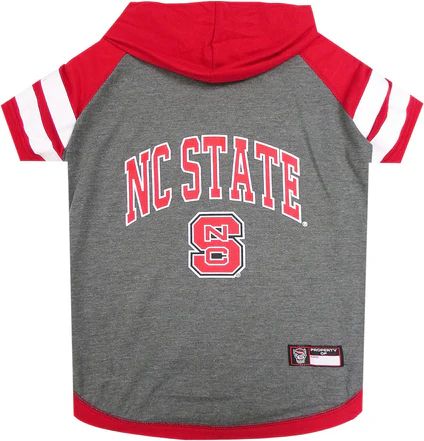North Carolina State Wolfpack Pet Hoodie Tee Shirt