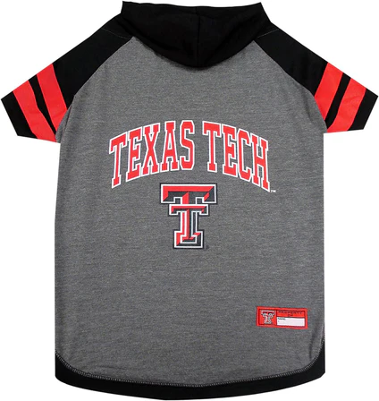 Texas Tech Red Raiders Pet Hoodie Tee Shirt