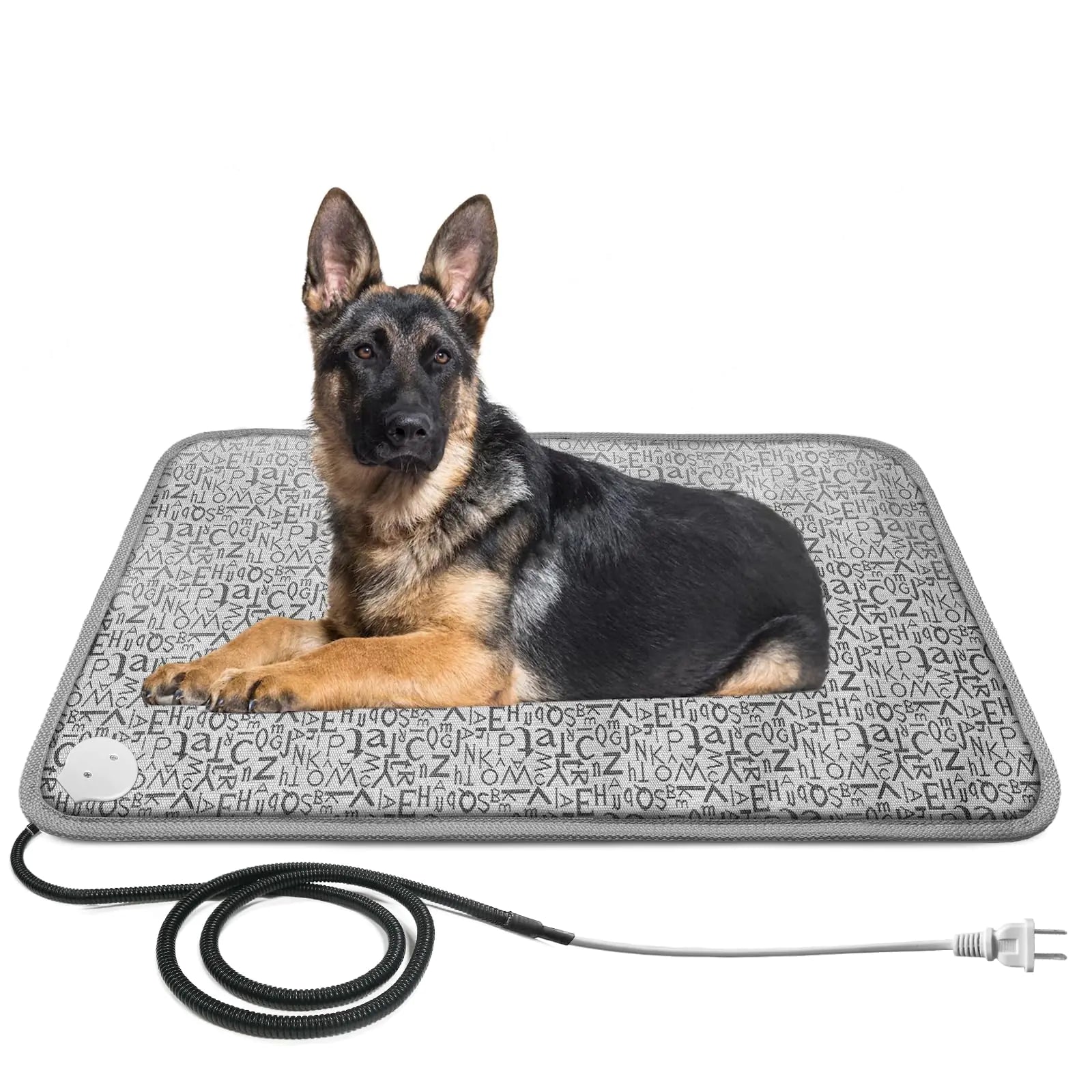 Auto Thermostat Heating Pad W/Anti-Bite Cord Cover