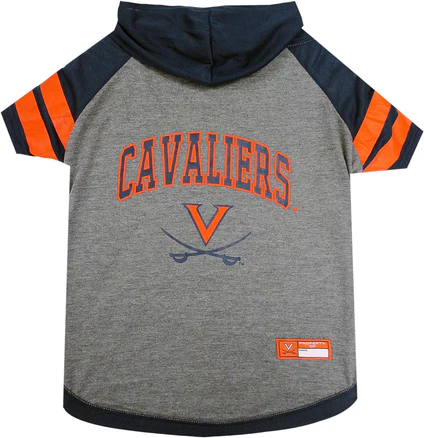 Virginia Cavaliers Pet Hoodie Tee Shirt