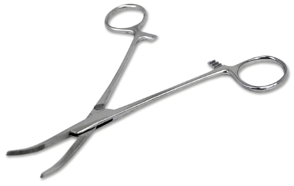 Mosquito Forceps Curved 5"