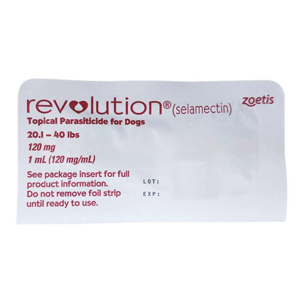 Rx Revolution canine 20.1-40lbs x 1 month