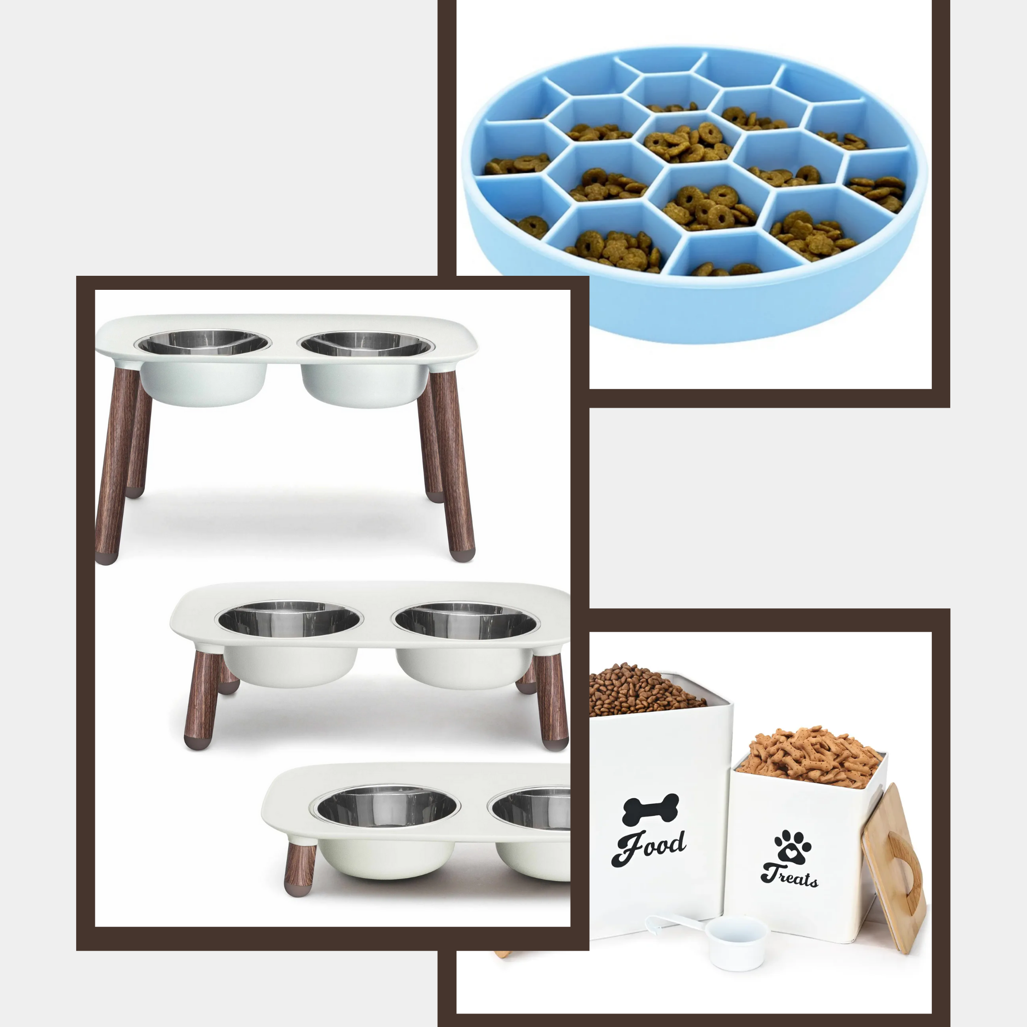 Dog Feeding Dishes & Storage Containers