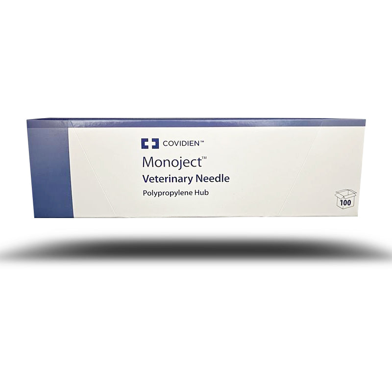 Monoject Needle  Polypropylene Hub  22 g x 3/4"