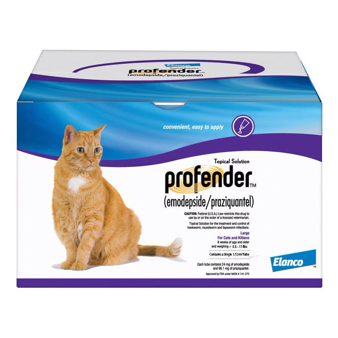 Profender Rx  .70 ml  5.5-11 lbs x 1 treatment