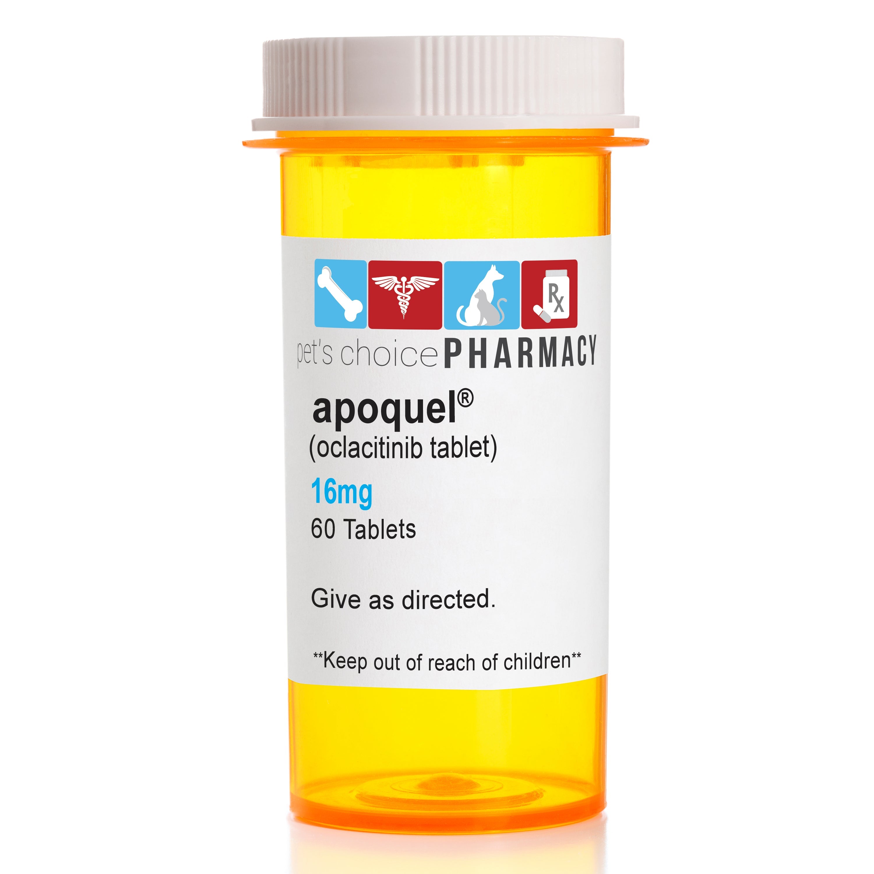 Rx Apoquel Chewable 16mg, 60ct