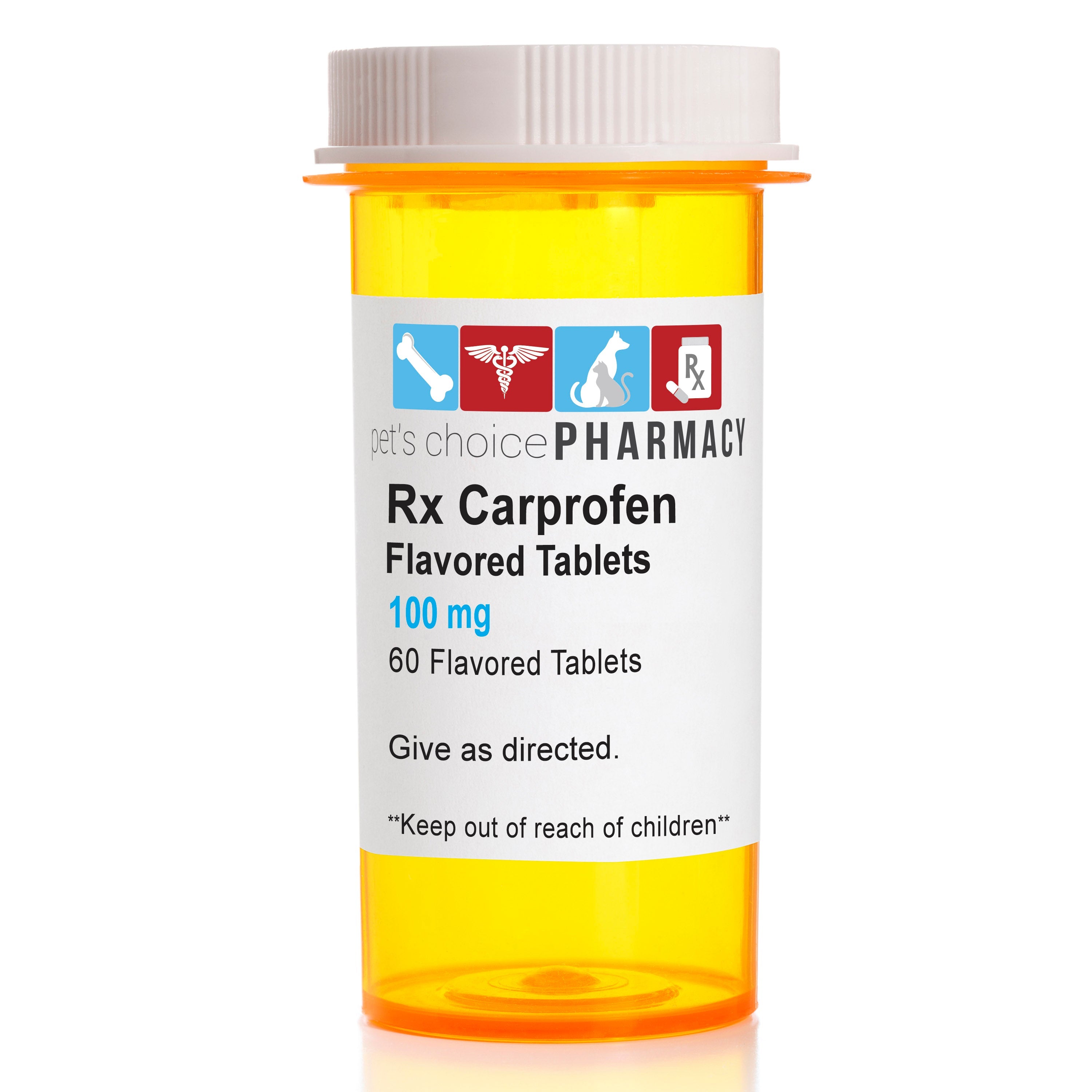 Rx Carprofen Flavored Tablets 100mg, 60ct