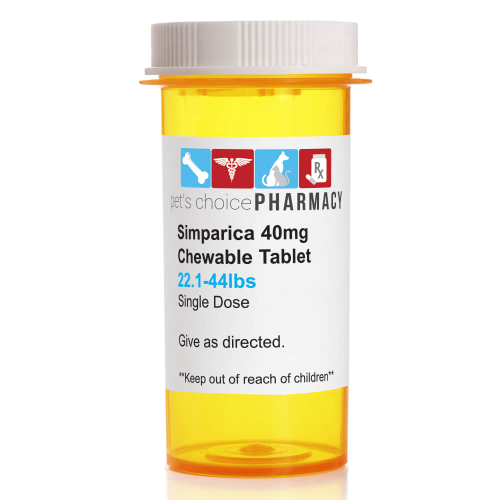 Rx Simparica 22.1-44 lbs x 1 tablet