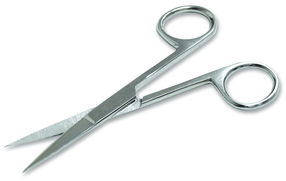 Straight Operating Room Scissors  Sharp/Sharp  4 1/2"