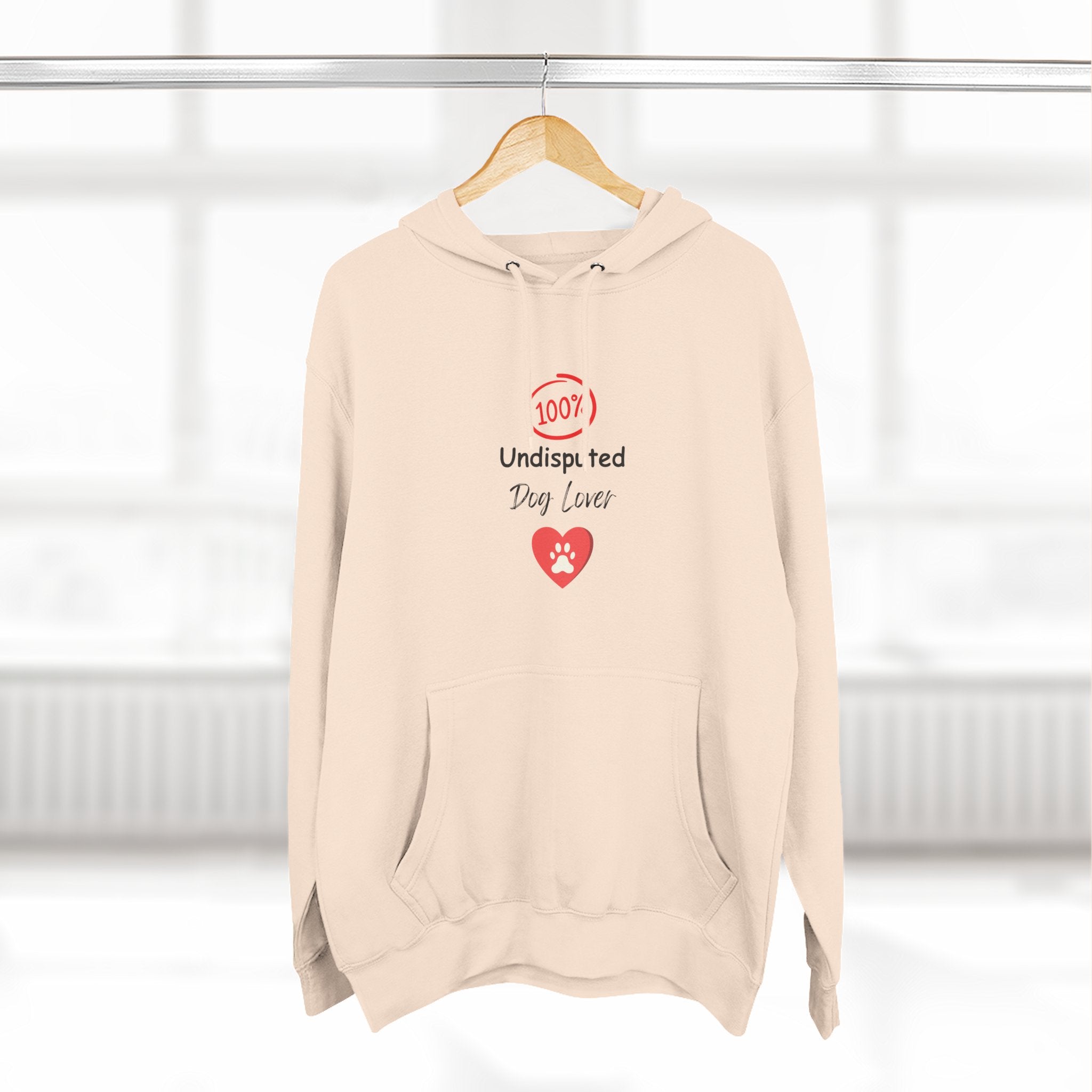 "100% Undisputed Dog Lover" Crew Neck Sweatshirt
