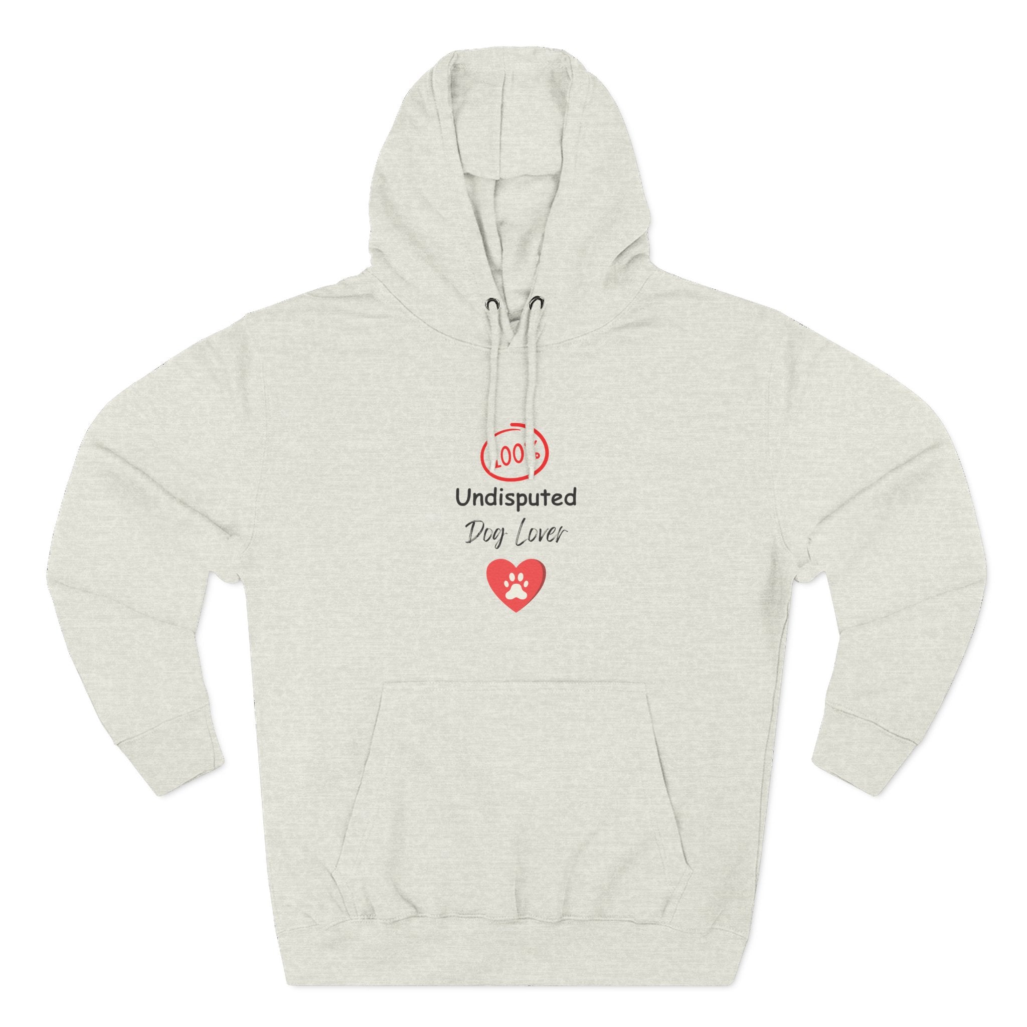 "100% Undisputed Dog Lover" Crew Neck Sweatshirt