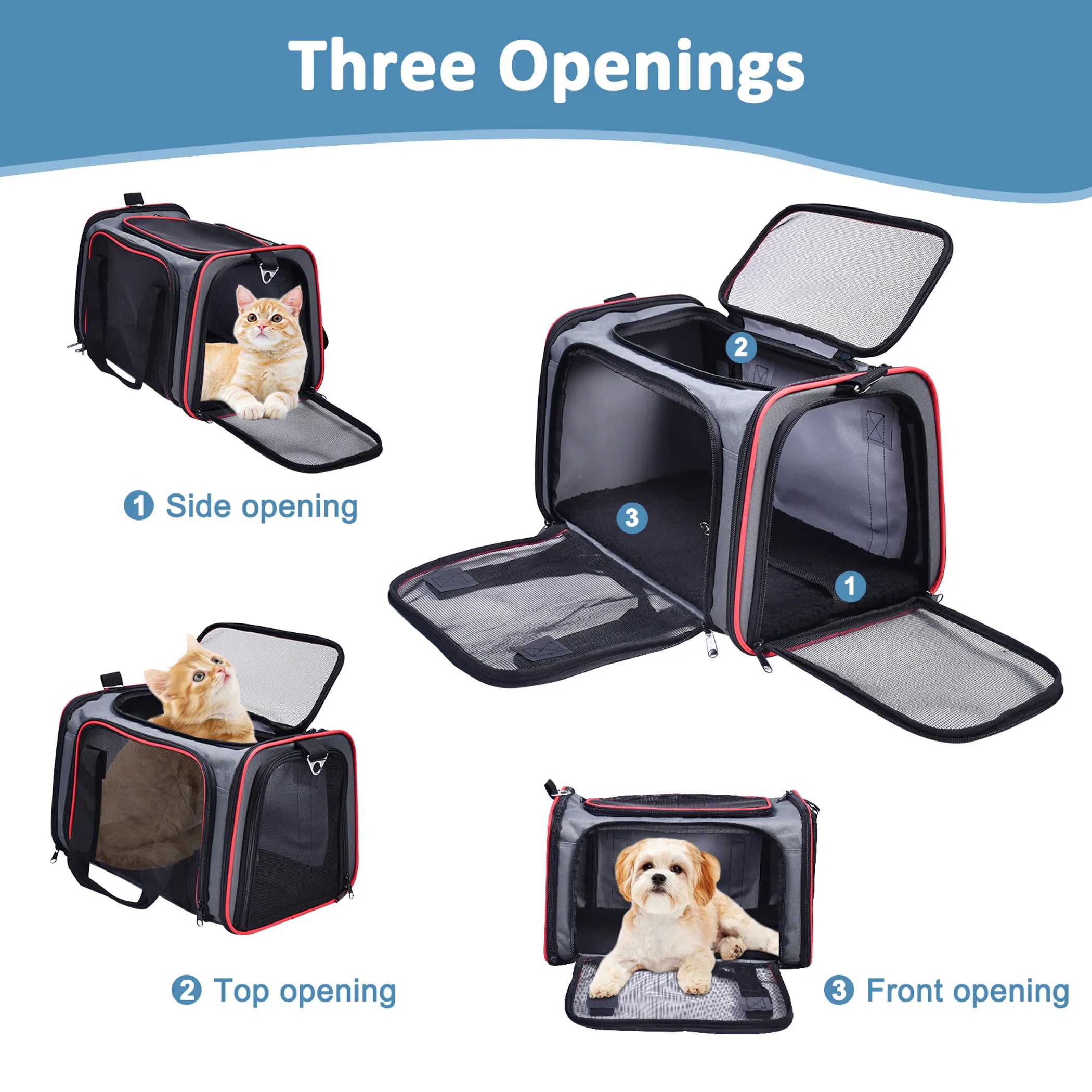 JESPET Soft-Sided Pet Carrier