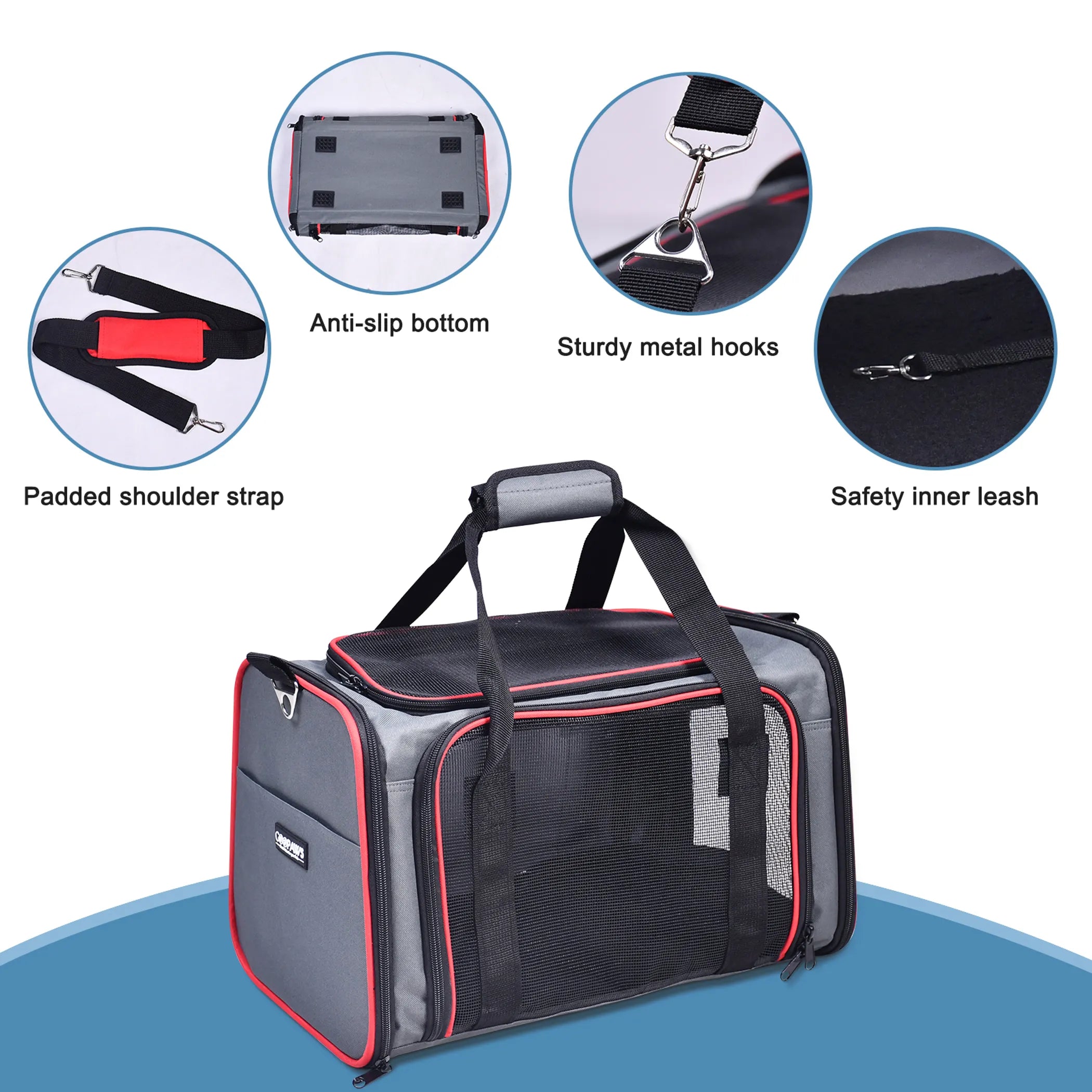 JESPET Soft-Sided Pet Carrier
