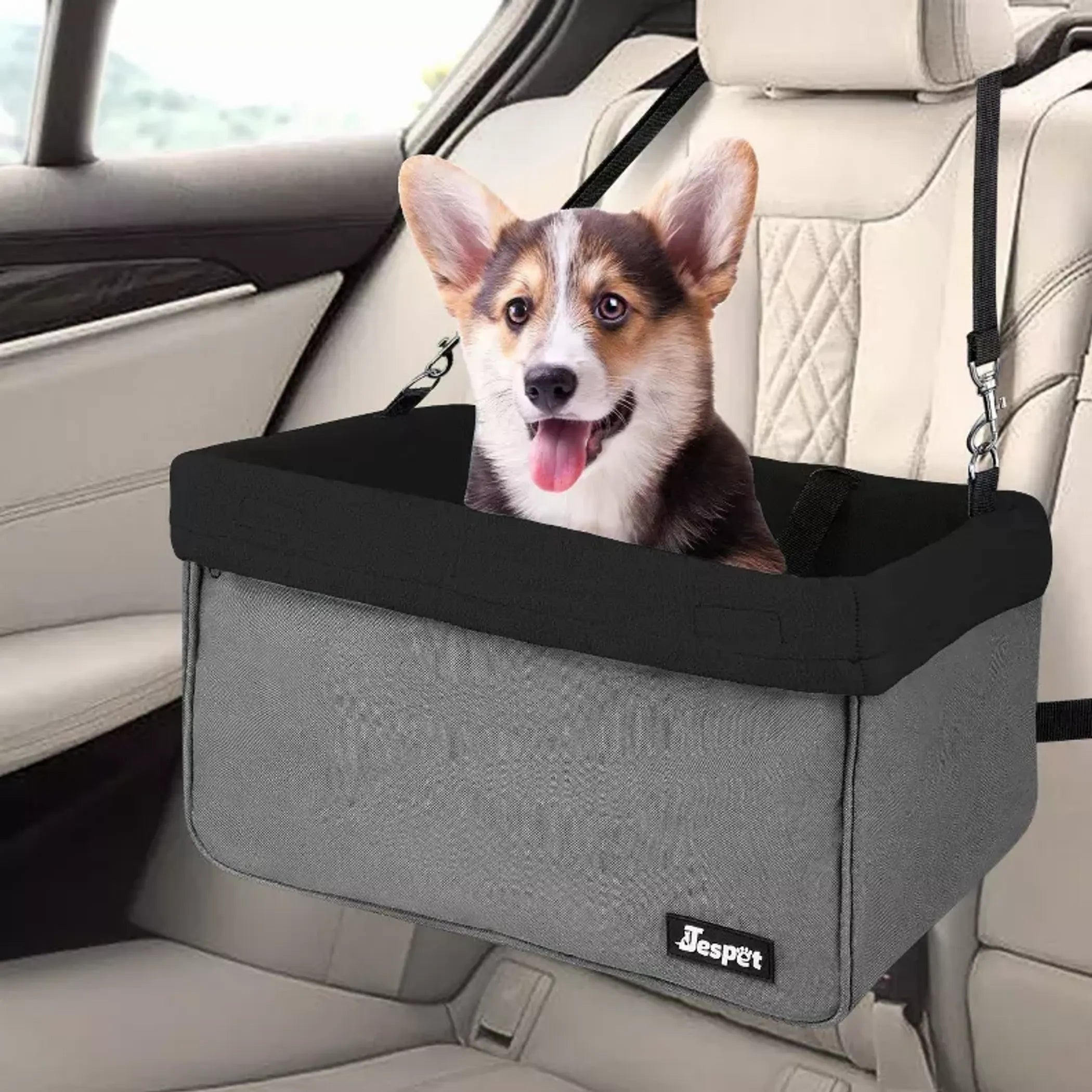 JESPET & GOOPAWS Portable Dog Booster Seat