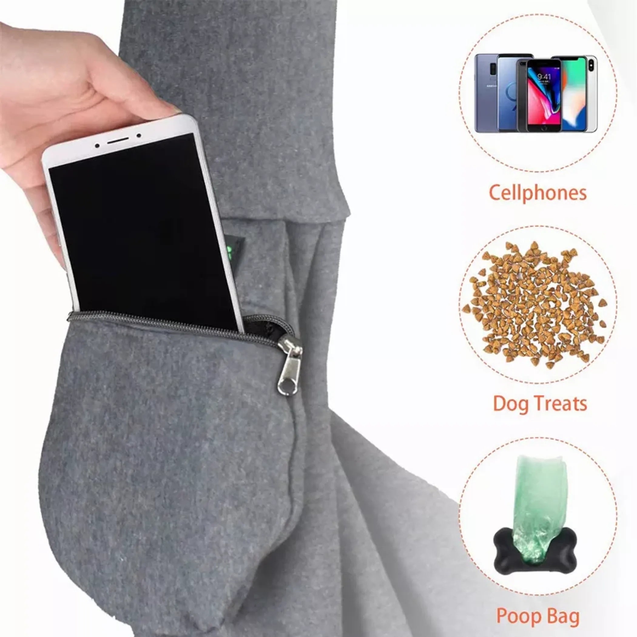 JESPET Comfy Pet Sling Carrier