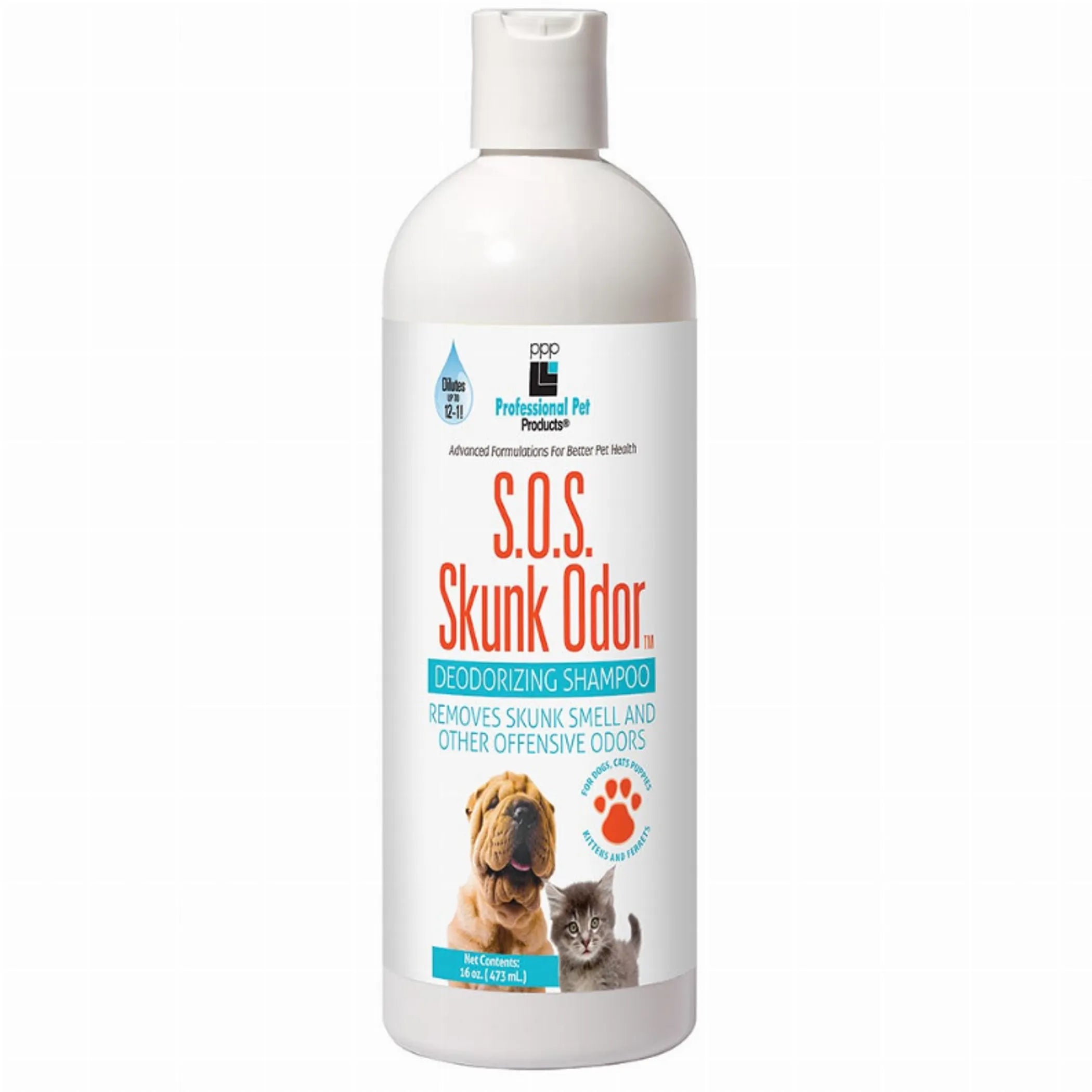 S.O.S. Skunk Odor Shampoo 16oz
