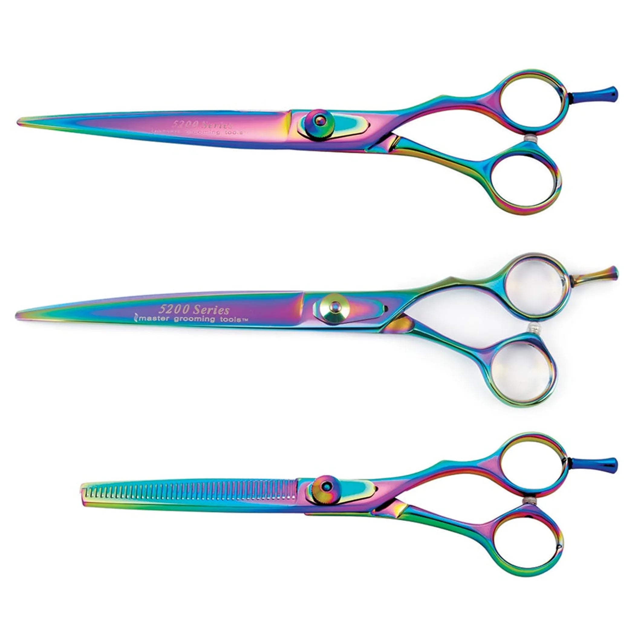 MGT 5200 Rainbow Series Shear Kit 3pc – Groom with Precision and Style