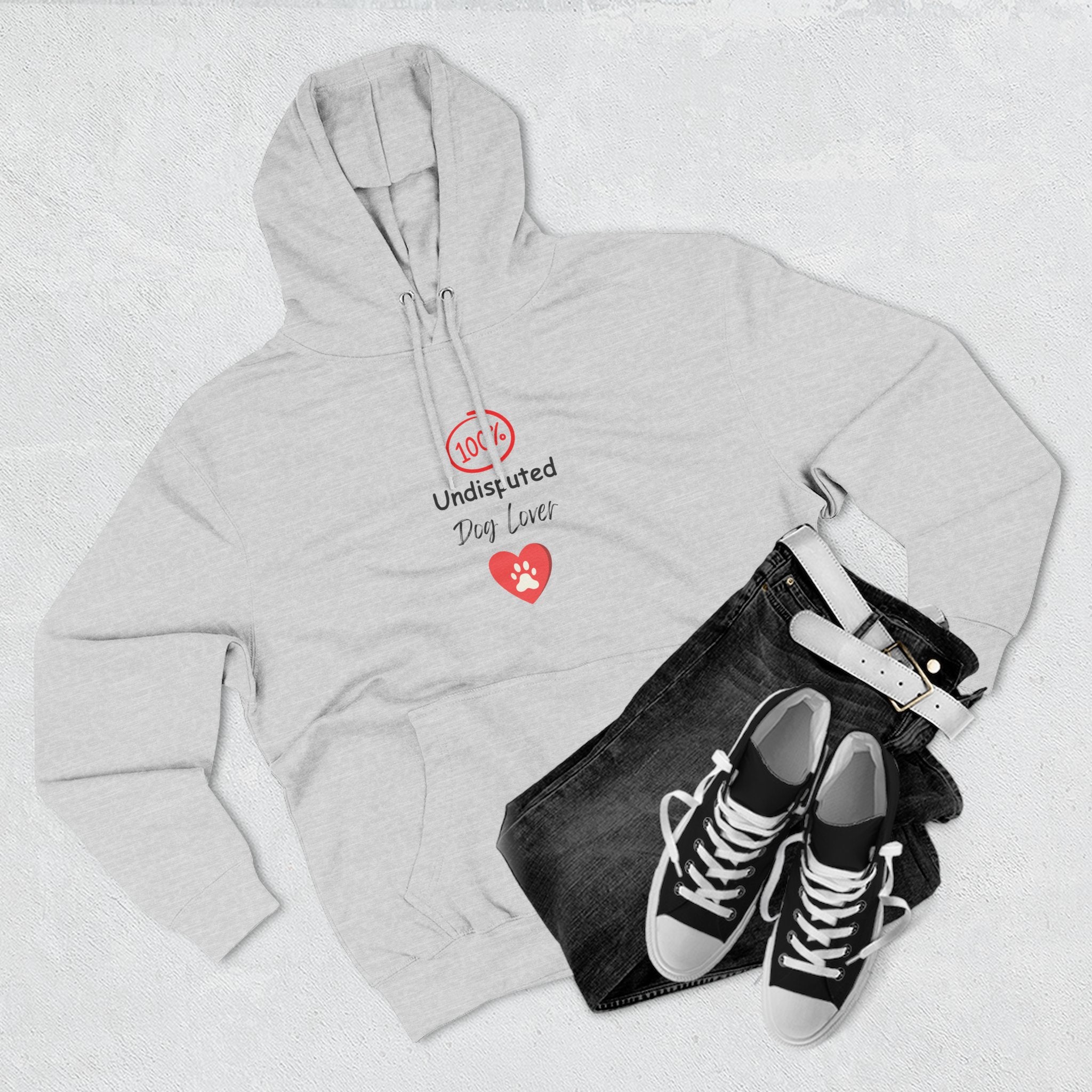 "100% Undisputed Dog Lover" Crew Neck Sweatshirt