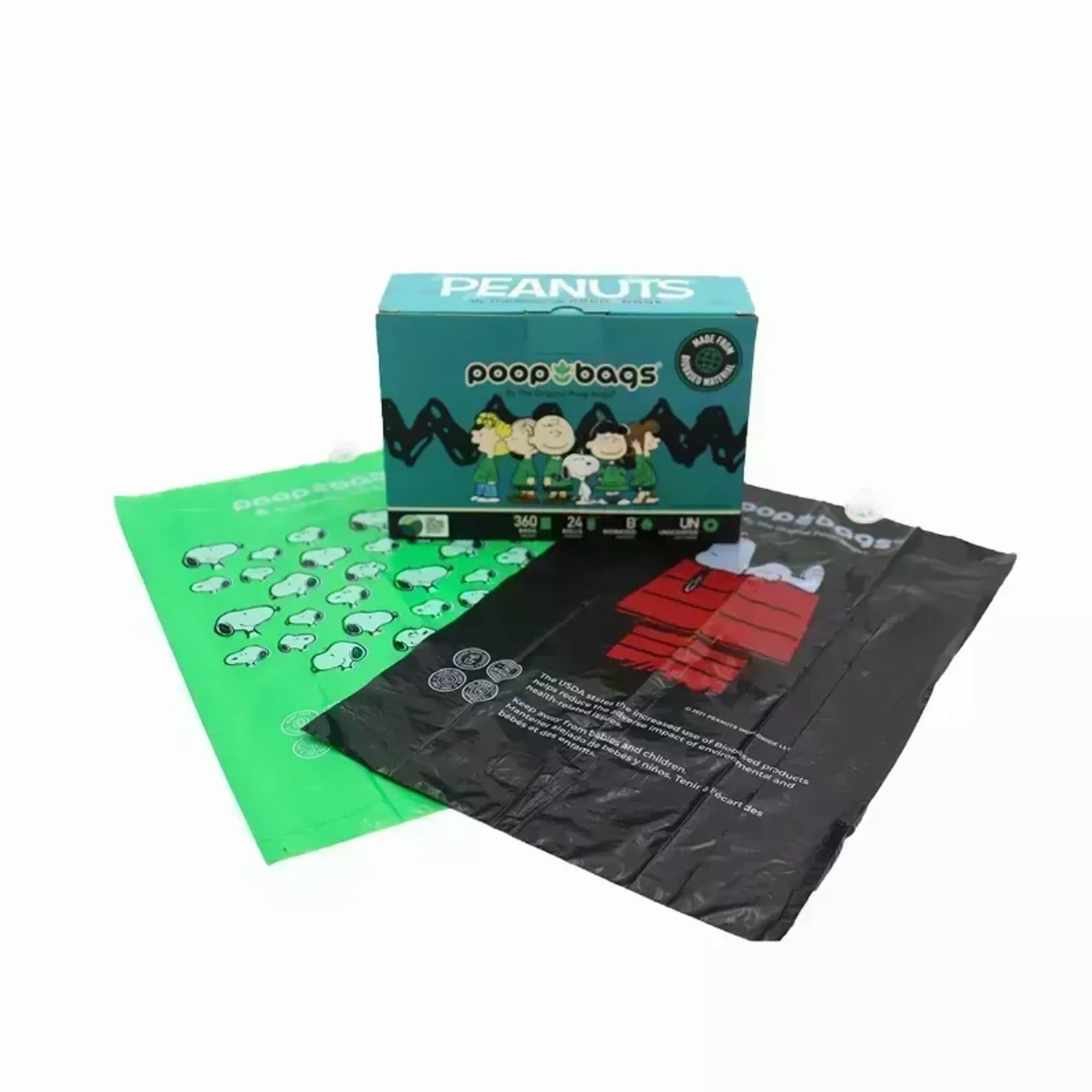 Eco-Friendly Poop Bags with Snoopy & Friends