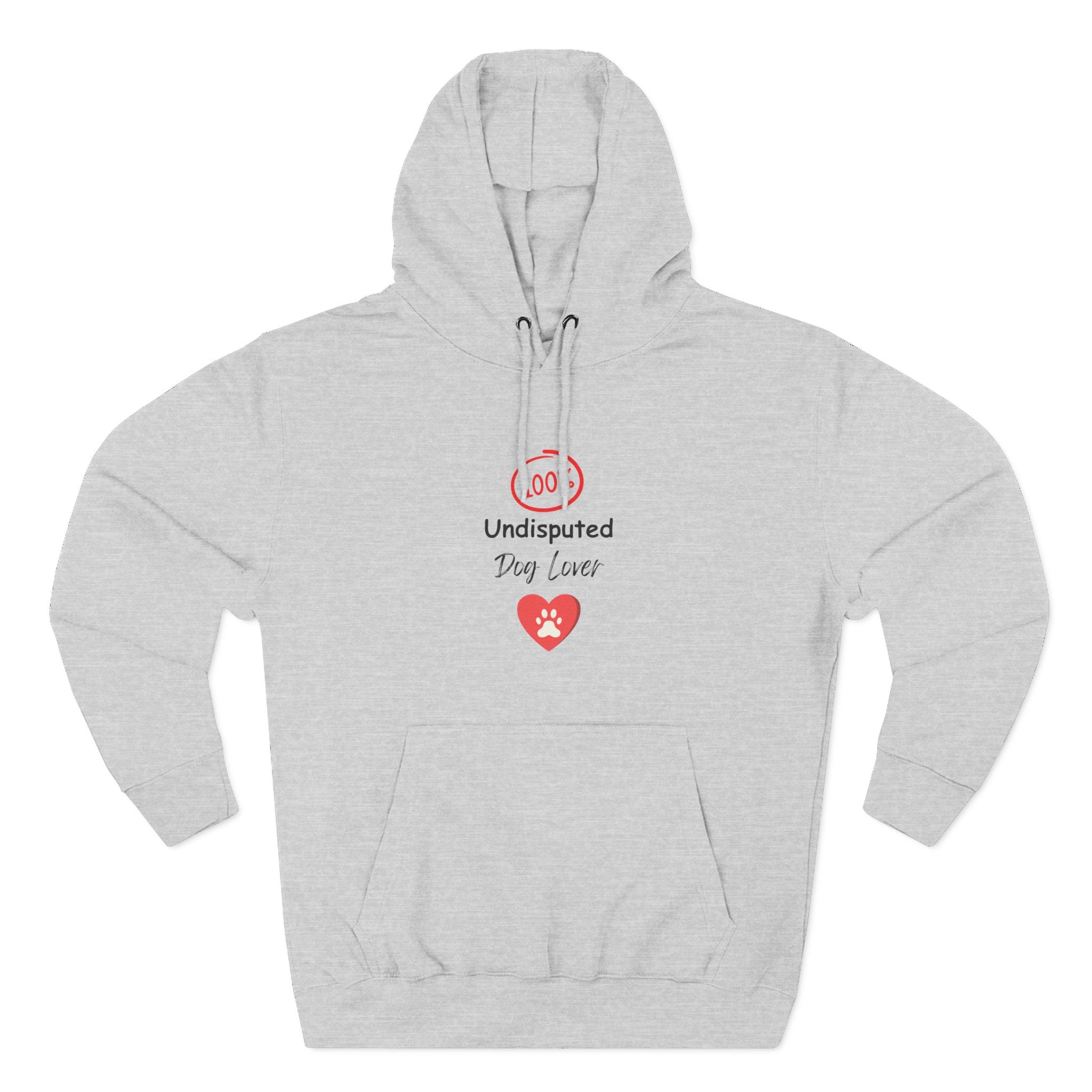 "100% Undisputed Dog Lover" Crew Neck Sweatshirt