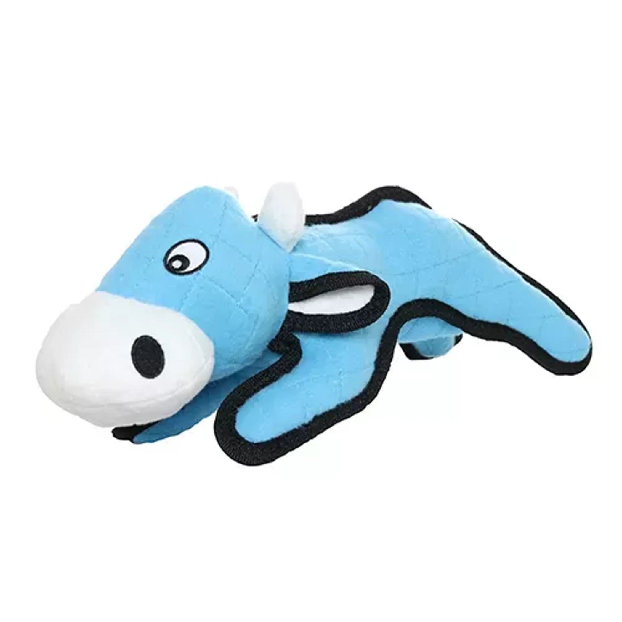Tuffy® Barnyard Cow – Soft Yet Strong Plush Dog Toy
