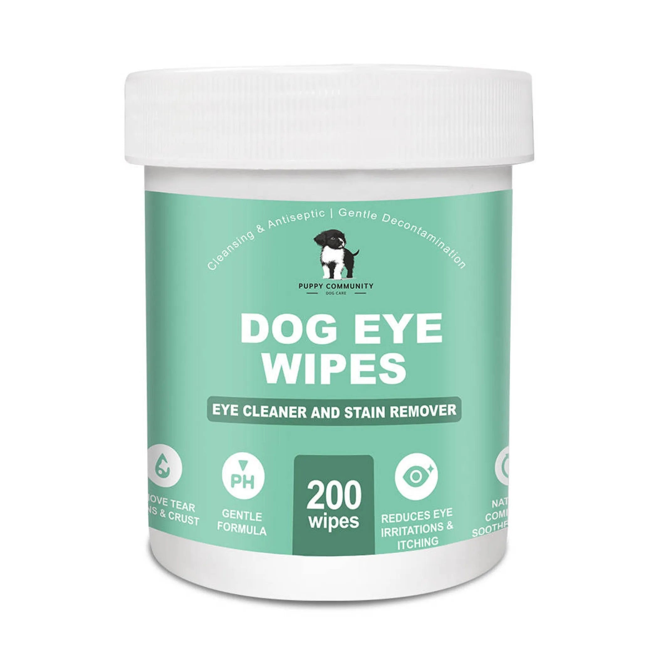 Dog Eye Wipes – Tear Stain Remover by Puppy Community